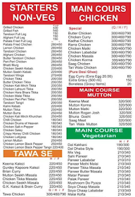 Karan's Tandoori Junction menu 3