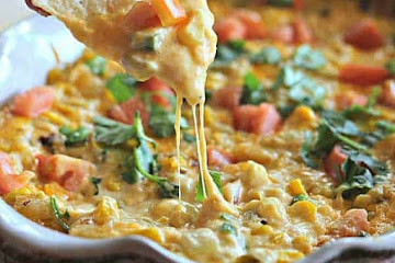 Cheesy Hot Corn Dip