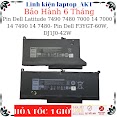 Pin Laptop Dell Latitude 7490 7480 7000 14 7000 14 7490 14 7480 - Pin Dell F3Ygt - 60W, Dj1J0 - 42W