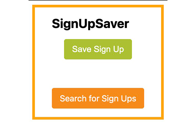 SignUpSaver Preview image 0