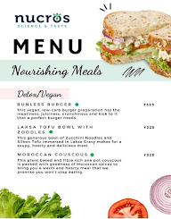 Nucros Science & Taste menu 5