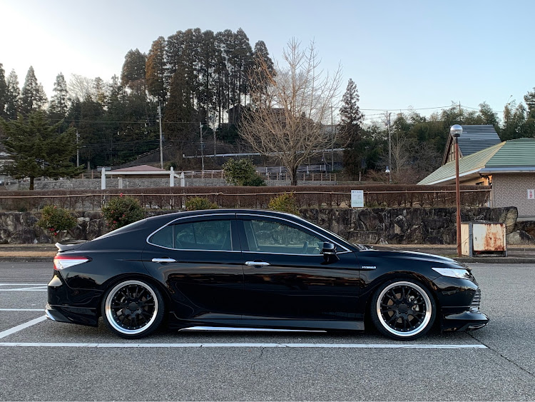 カムリの愛車の好きな角度・春一番・pickupcars2024・ホイール交換・GNOSISに関するカスタム事例の投稿画像3枚目