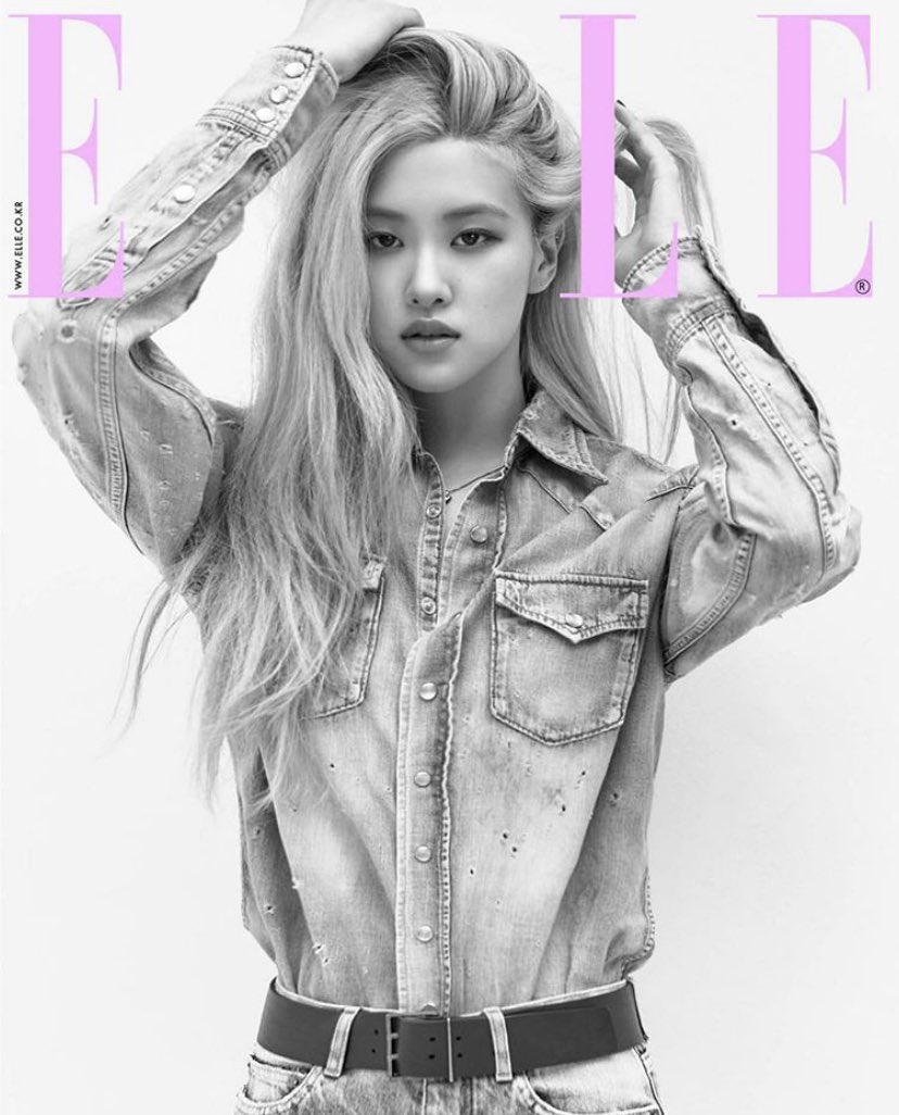 BLACKPINK Rosé for ELLE Korea Magazine June 2021 Issue