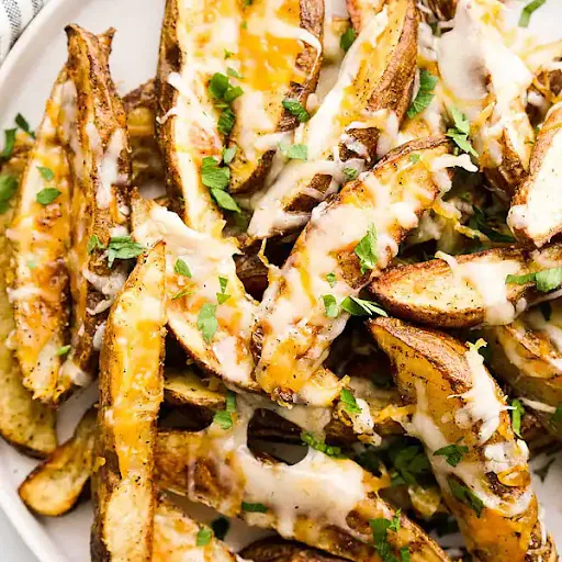 Cheesy And Chipotle Potato Wedges