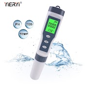 Máy Đo Độ Sạch 3 Trong 1, Đo Độ Ph Nước Và Độ Tds Nhiệt Độ Hồ Cá, Nước Uống, Thủy Canh, Thủy Sinh