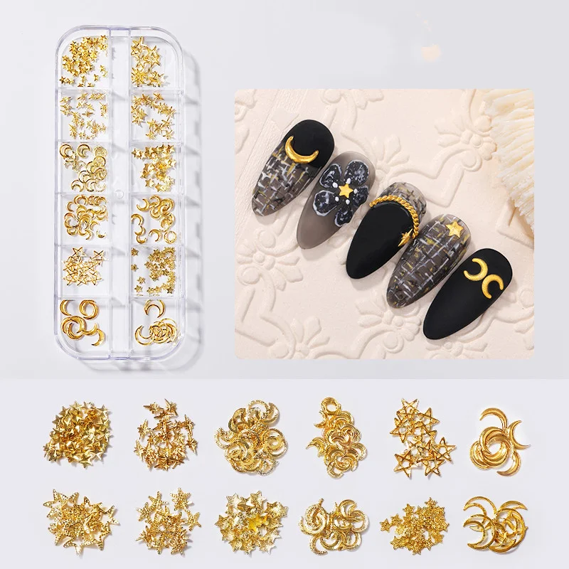 Title 12, Stickers pour ongles coquillage, strass diamant...