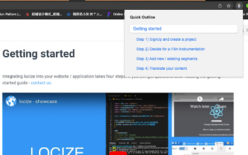 QuickOutline: Navigate Page Headers Easily