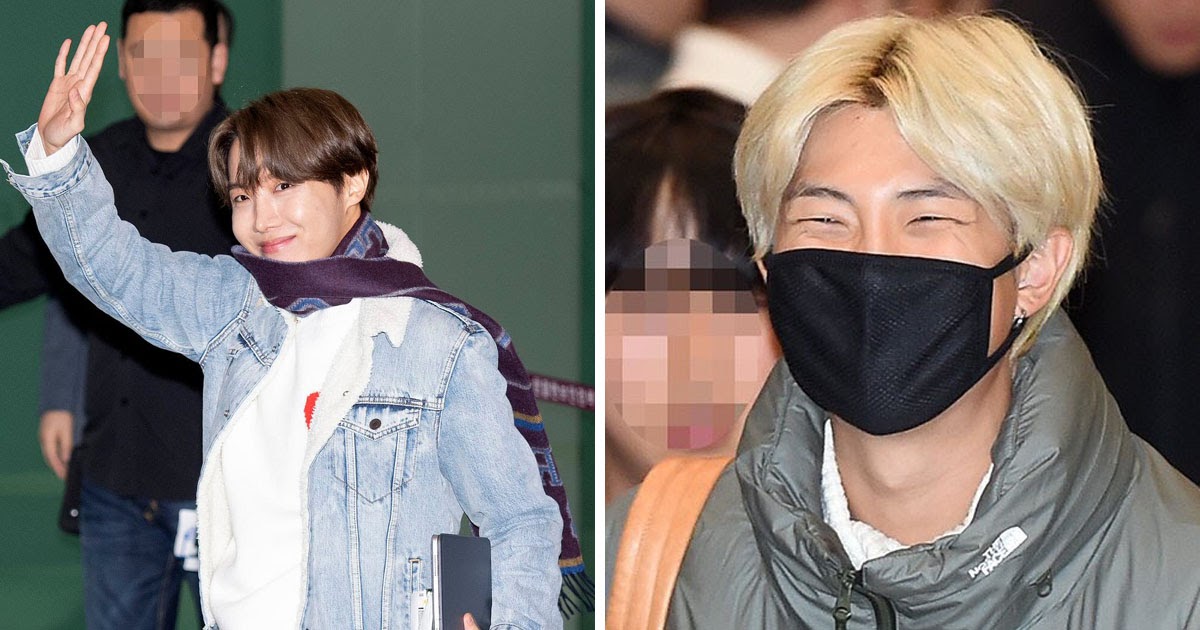 BTS Jimin astonished everyone with his ethereal visual at Gimpo Airport  during BTS departure to Japan.