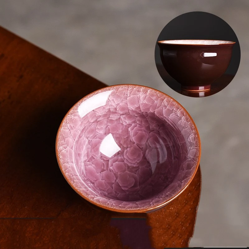 Tasse de maître en céramique pour service à thé Kung Fu Savourez votre thé avec élégance grâce à cette tasse, améliorant l'arôme et sublimant l'expérience.