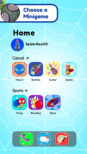 Screenshot Super Spider Hero Phone