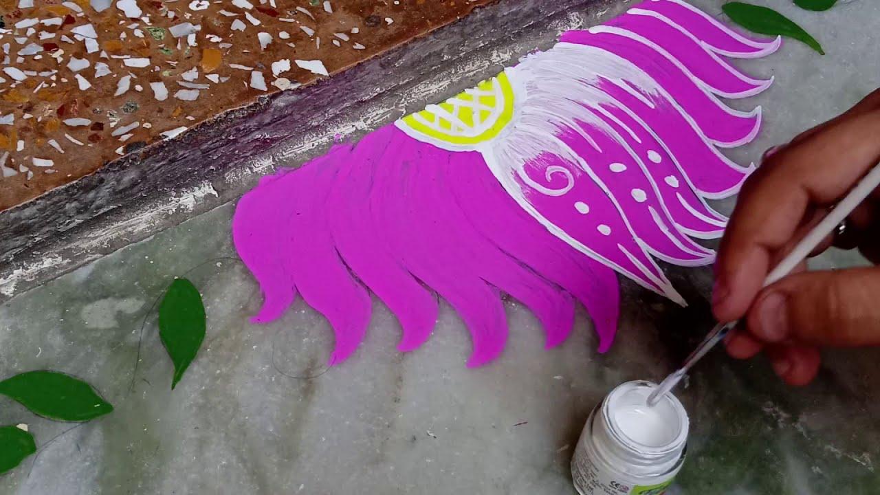 RANGOLI BY ACRYLICS