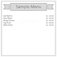 Saini Pavitra Bhojnalya menu 1