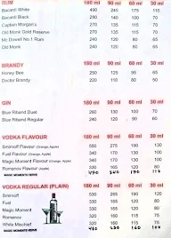 Hotel Aishwarya menu 1