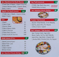 Ashapura Thali menu 2