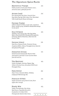 Bacharika Kitchen & Bar menu 1