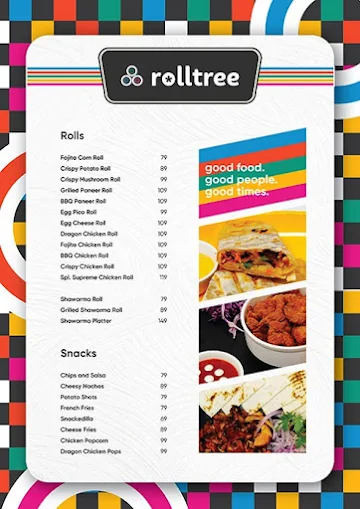 Roll Tree menu 