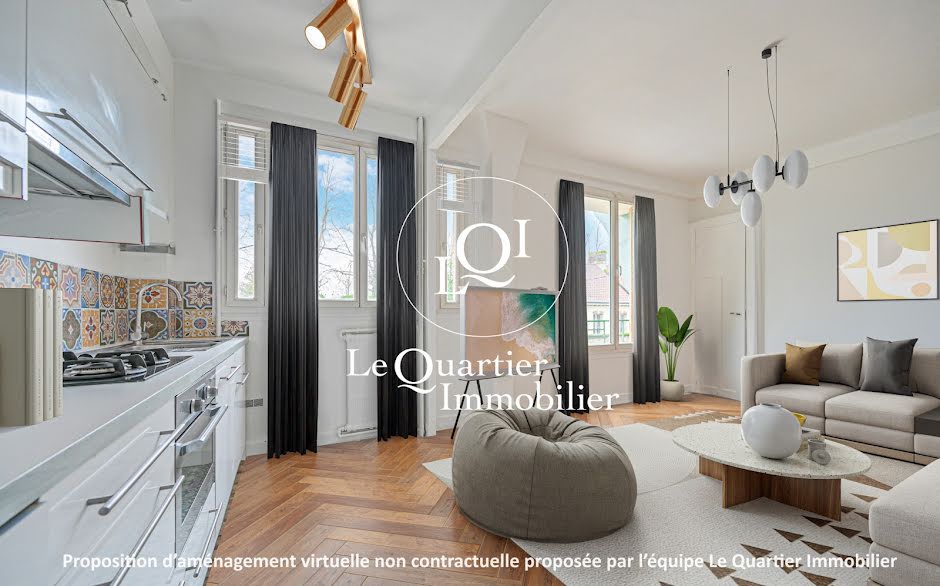 Vente appartement 3 pièces 55.51 m² à Montrouge (92120), 395 000 €