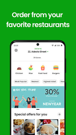 Screenshot Heyfood - Food Delivery