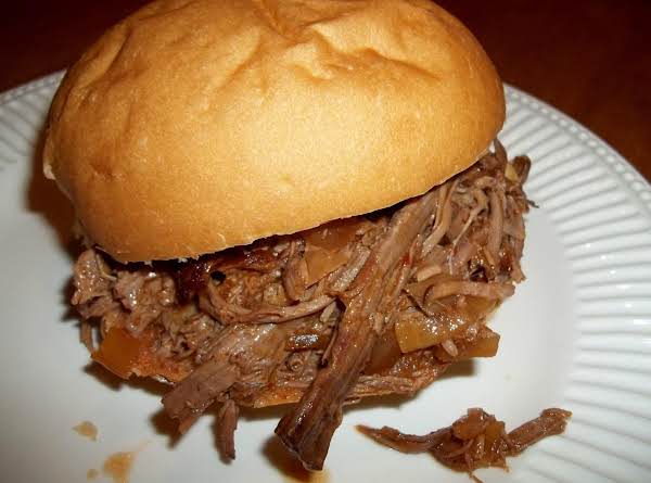 Shredded Beef Sandwich (Crock Pot)_image