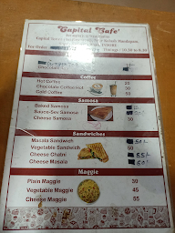 Mahakal Cafe menu 1