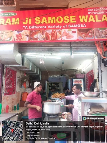 Ram Ji Samosa Wala menu 