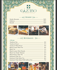 Gazebo- The Mandi Village menu 2