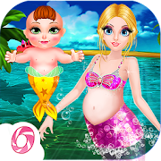 Mermaid Driping Nursing-Baby 1.0.4 Icon