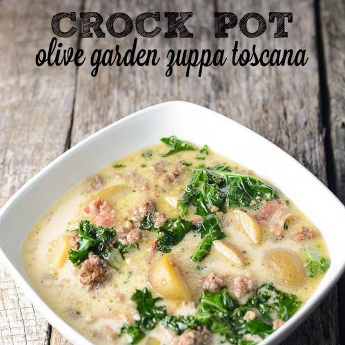 10 Best Olive Garden Soup Recipes With Sausage And Kale