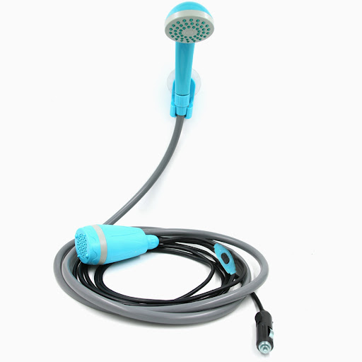Title 1, 12V Car Shower with shower head – Portable and ...