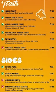 Sandburg Shakes menu 7