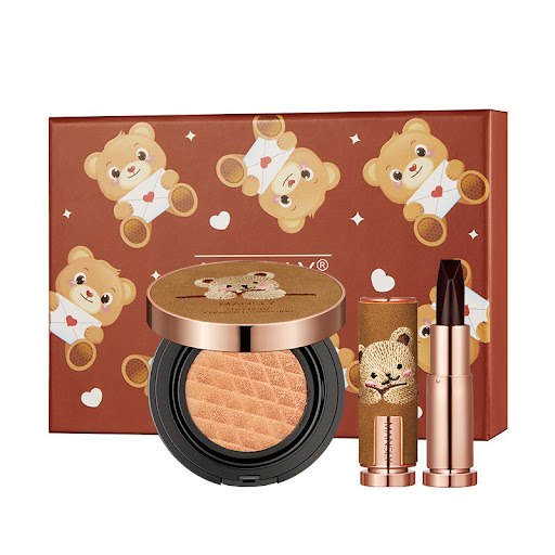 Title 6, Matte Three-color Lipstick Set with Concealer C...