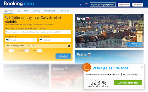 Najdite ponuky akékolvek obdobie Ziskajte 3% 