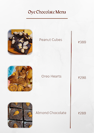 Oye Chocolate menu 7