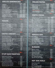 Central Jail Cafe menu 7