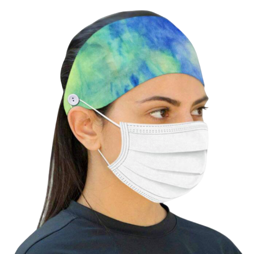 Title 1, Bandeau de course à boutons pour masques faciau...