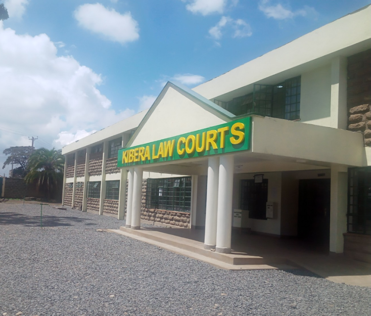 The Kibera law courts.