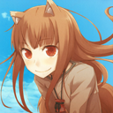 Spice and Wolf blue sky theme 1920x1080