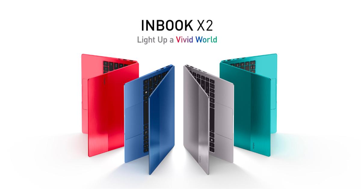 เปิดตัว INBOOK X2 จากค่าย Infinix จอสวย ขอบบาง สีสันสดใส ราคาเริ่มต้นที่ 12,990  บาท1