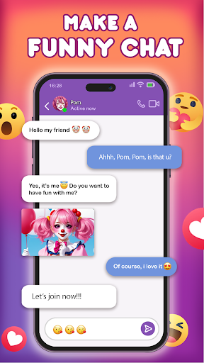 Screenshot Clown Call & Fun Chat