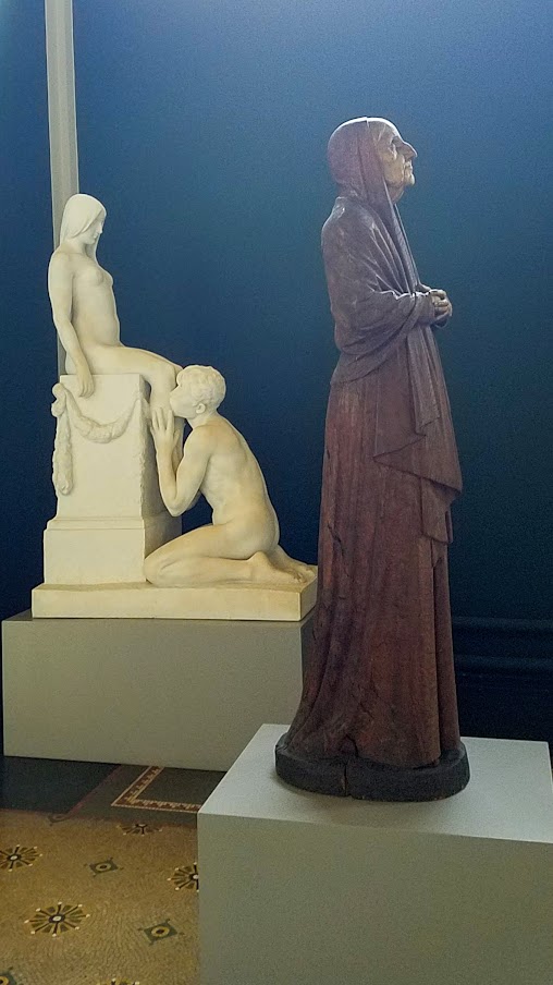 Stephan Sinding's The Oldest of the Line (1898) and Adoration (which you see in the background) at Ny Carlsberg Glyptotek in Copenhagen