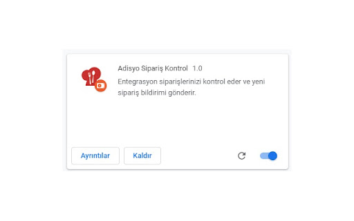 Adisyo Sipariş Kontrol