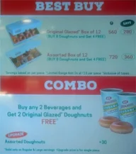 Krispy Kreme menu 5