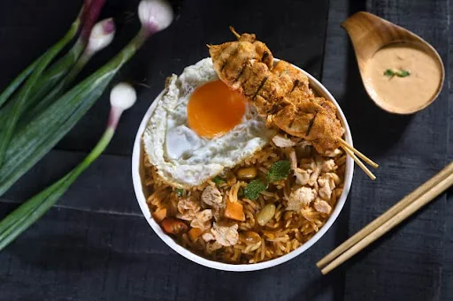 Indonesian Nasi Goreng-Chicken