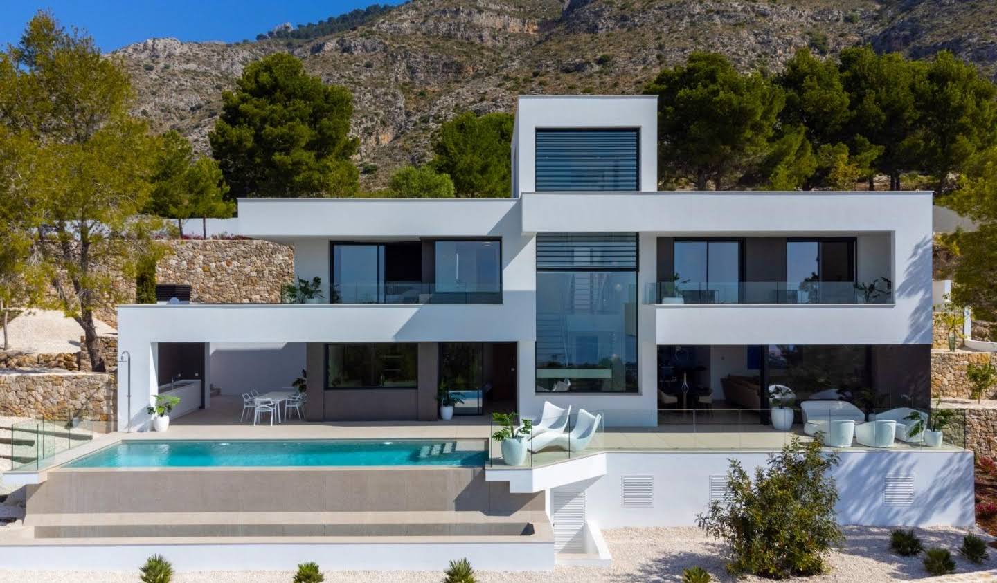 Villa avec piscine et terrasse Altea