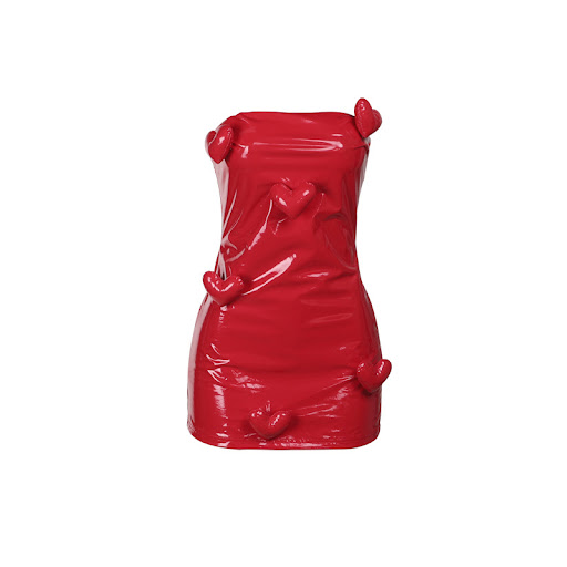 Title 9, Womens Leather Three-dimensional Love Tube Top...