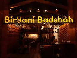 Biryani Badshah menu 
