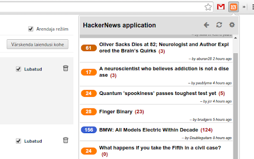 HackerNews reader