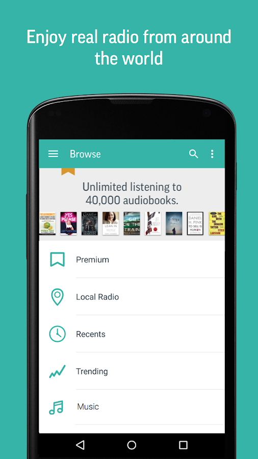    TuneIn Radio Pro - Live Radio- screenshot  