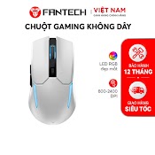 [Mã Bmlt35 Giảm Đến 35K] Chuột Máy Tính Gaming Không Dây Fantech Venom Ii Wgc2 2400Dpi Led Rgb - Phân Phối Chính Hãng