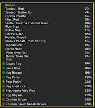 Al Bilal Chicken Mutton menu 2